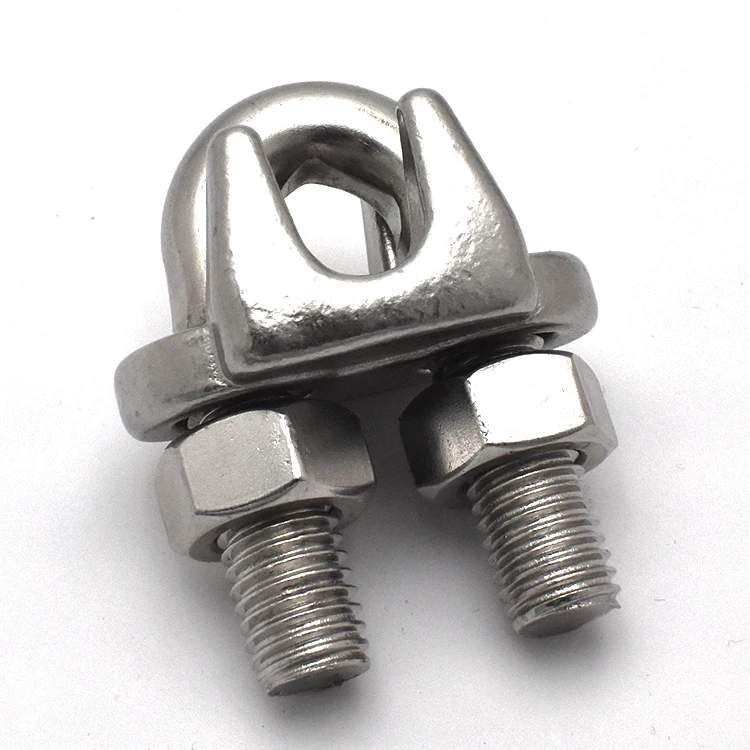 Rigging customized U.S. type stainless steel wire rope clips cable clip wire rope clamp clip