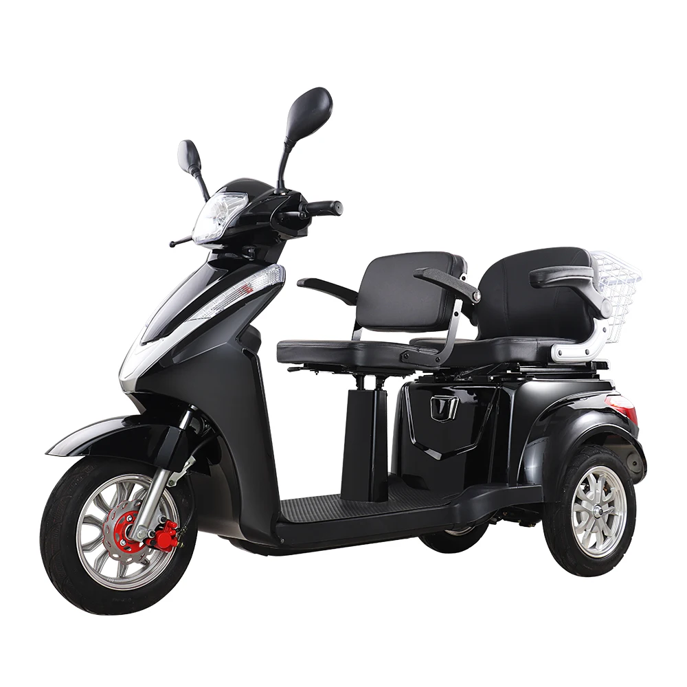 T409-2 2021 New Classic Electric Motorized Cheap Tricycle Scooter for Old People