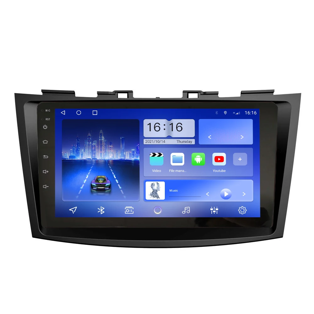Car Radio For Suzuki Swift 2010-2016 2Din Android Autoradio Car Stereo DVD GPS Navigation Player Multimedia Android Auto Carplay