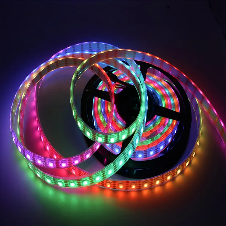 Wi-Fi управление Smart 12 В 24 Smd 5050 Ws2815 Cs8812 точка останова передача пиксель цифровая Адресуемая Rgb Dream цветная светодиодная лента