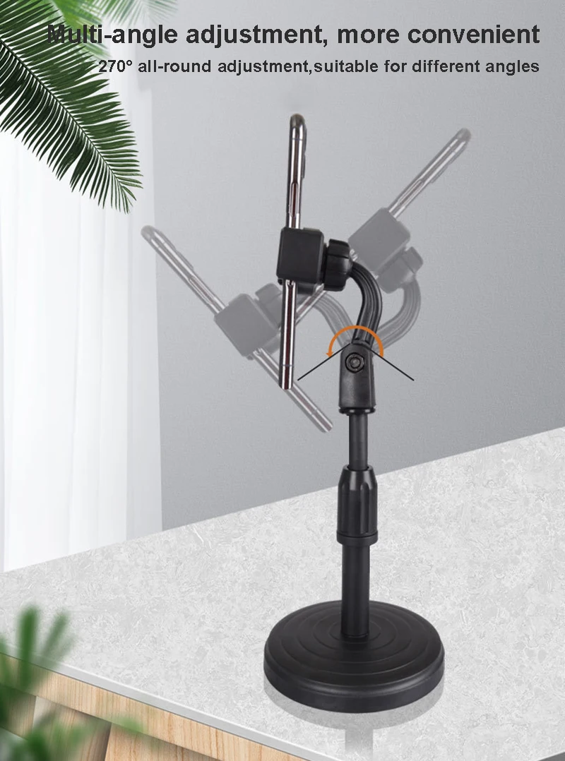 Universal mobile phone holder flexible mobile Accessories Table Bracket Stand desktop Smart phone stand lazy phone holder