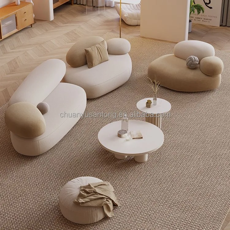 New unique  modern lovely sofa shape design fabric sofa sectional couch sofa for living room waiting room