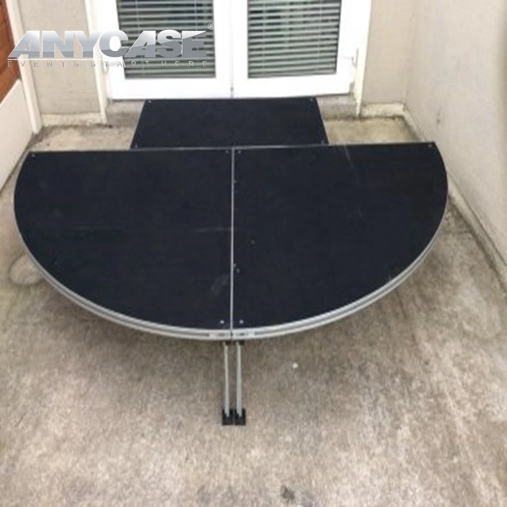 Индивидуальный Противоскользящий 1 22x1 22 м супер легкий концертный Aludeck StageDeck алюминиевая сцена портативная