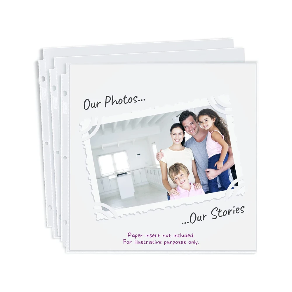 Фотоальбом PP для стандартных фотографий защита 12x12 4x4 4x6 6x12