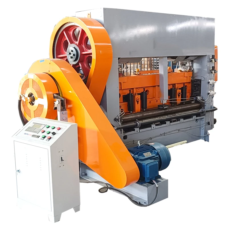 Expanded Diamond Metal Sheet Mesh Machine With High Capacity