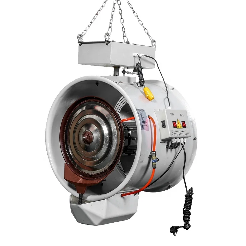 Centrifugal humidifier and cooling fan mist maker hang on wall fogger
