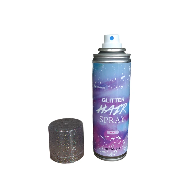 Manufacturer Direct Wholesale Glitter Spray Body Shimmer Make Up Hair Spray