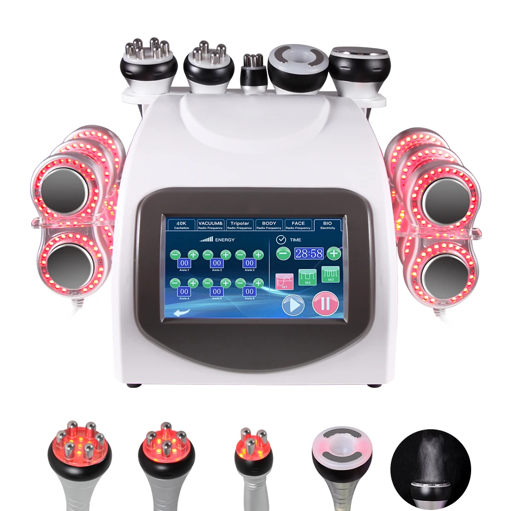 OFAN Lipo laser liposuction portable Kim 8 radiofrequency rf 40k cavitation 6 in 1 lipolaser body slimming machine