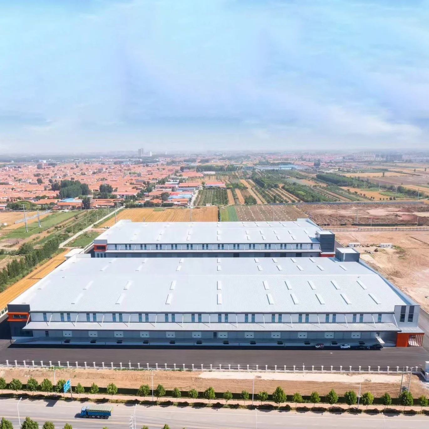 Prefabricated warehouse offices shed manufacturer in China modular warehouse