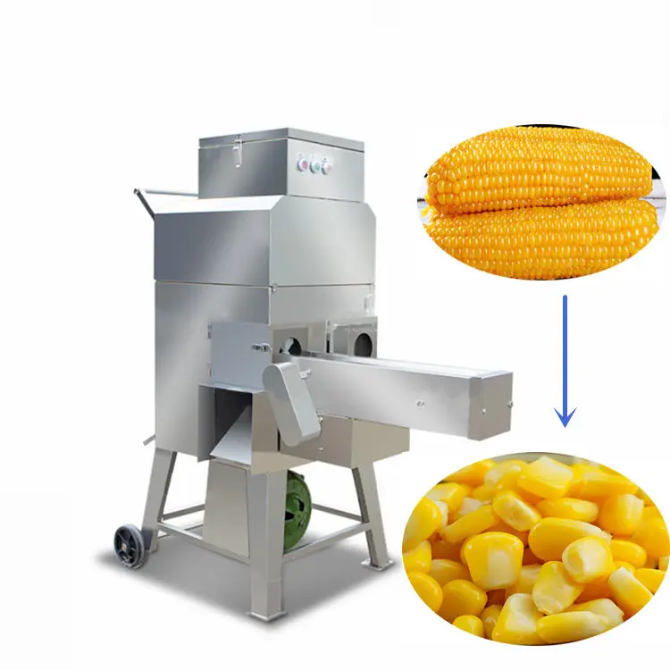 Well Designed manual mini maize sheller fresh sweet corn threshing machine