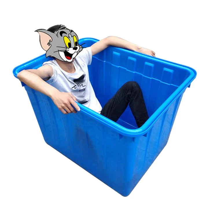 Fish Box Large Fish Holding Container Bin for Restaurants Price Plastic Indoor Aquariums & Accessories Food Grade HDPE 200 Liter