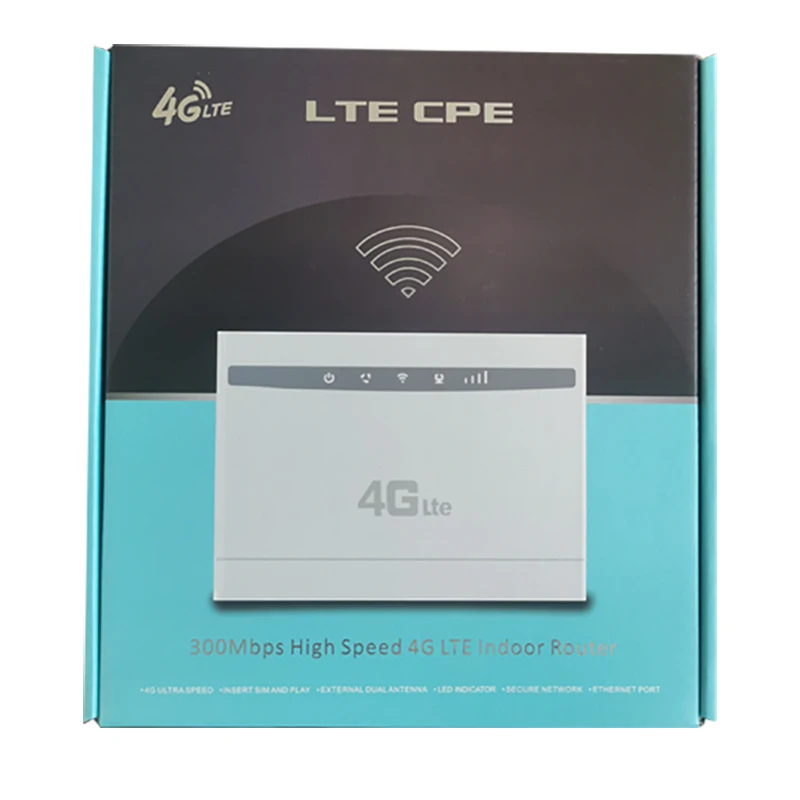 4G LTE CPE Router Tp Link Router Wifi 300mbps Wifi Router Zte 4g/3g/2g with Led 1 SIM Card Slot Zte Axon 30 2 External Antennas