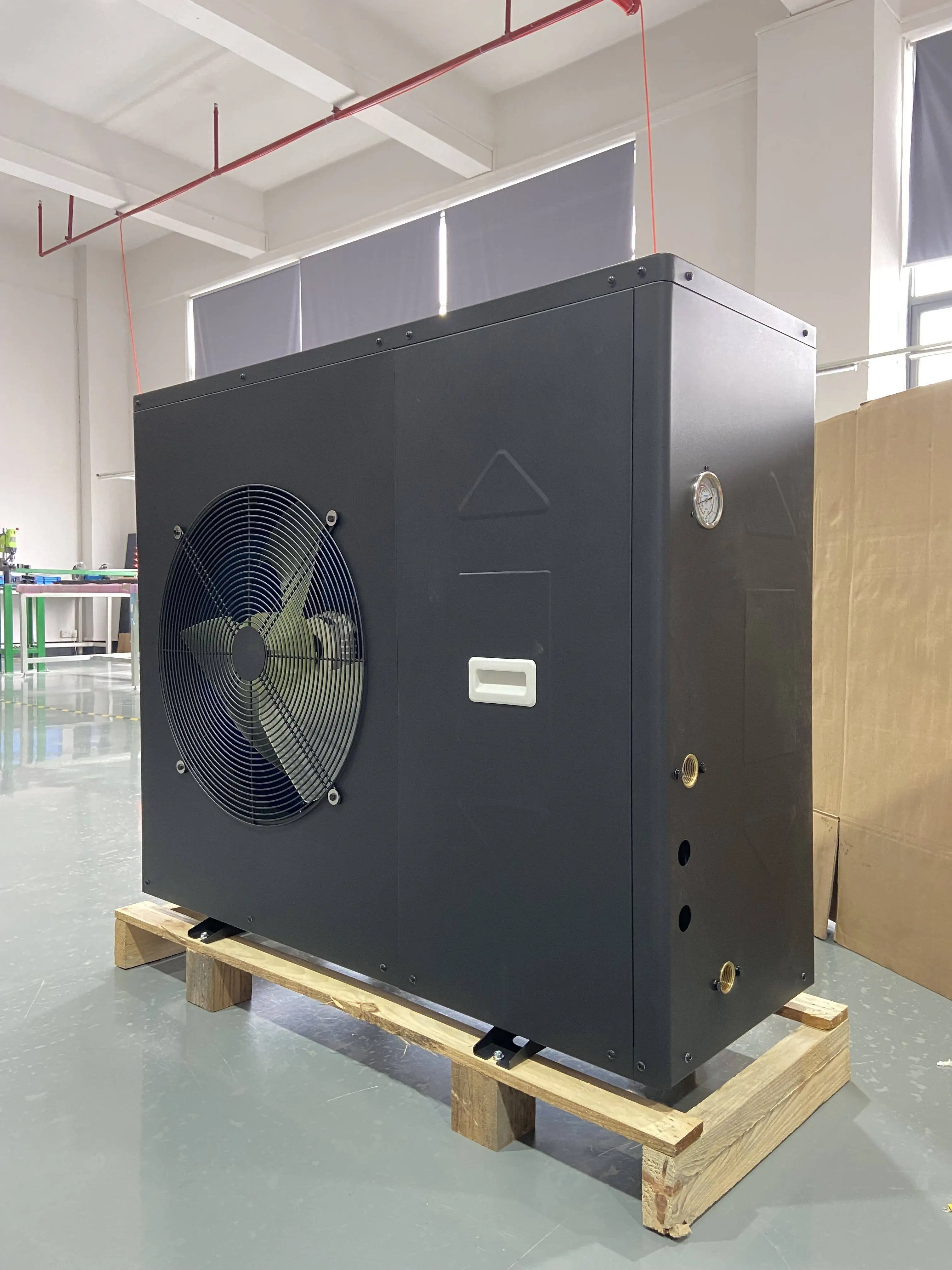 4.5-30KW New Energy Warmepumpe R410A R32 R290 DC Inverter Air to Water Ground Source Heat Pump For Apartment Heating Cooling
