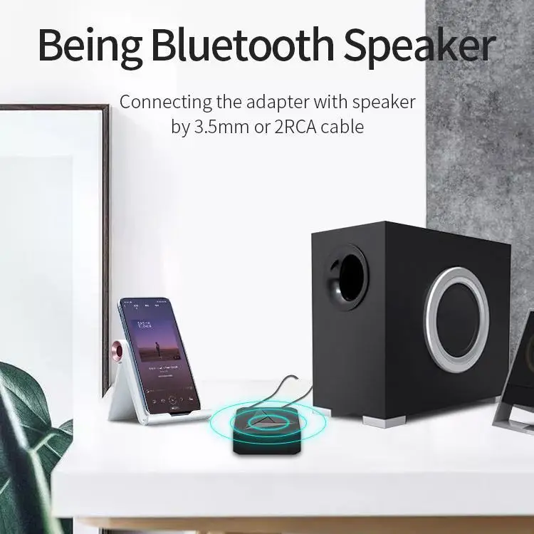Приемник Bluetooth M21 два в одном NFC беспроводной передатчик Tooya 3 5 мм AUX автомобильный приемник адаптер RCA для