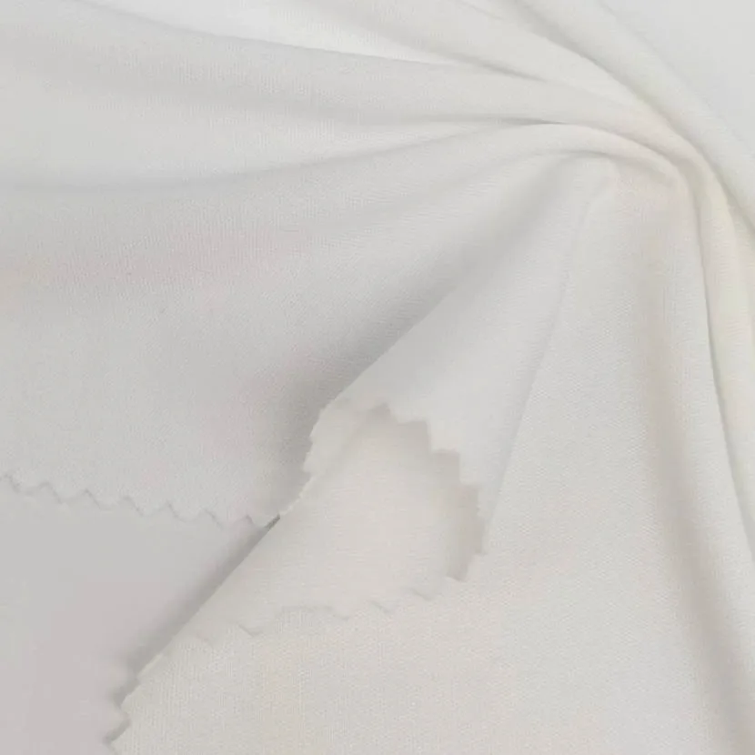 Cheap Price 100% Polyester Microfiber Interlock Double Side Plain Weft Knitted Fabric For Garment