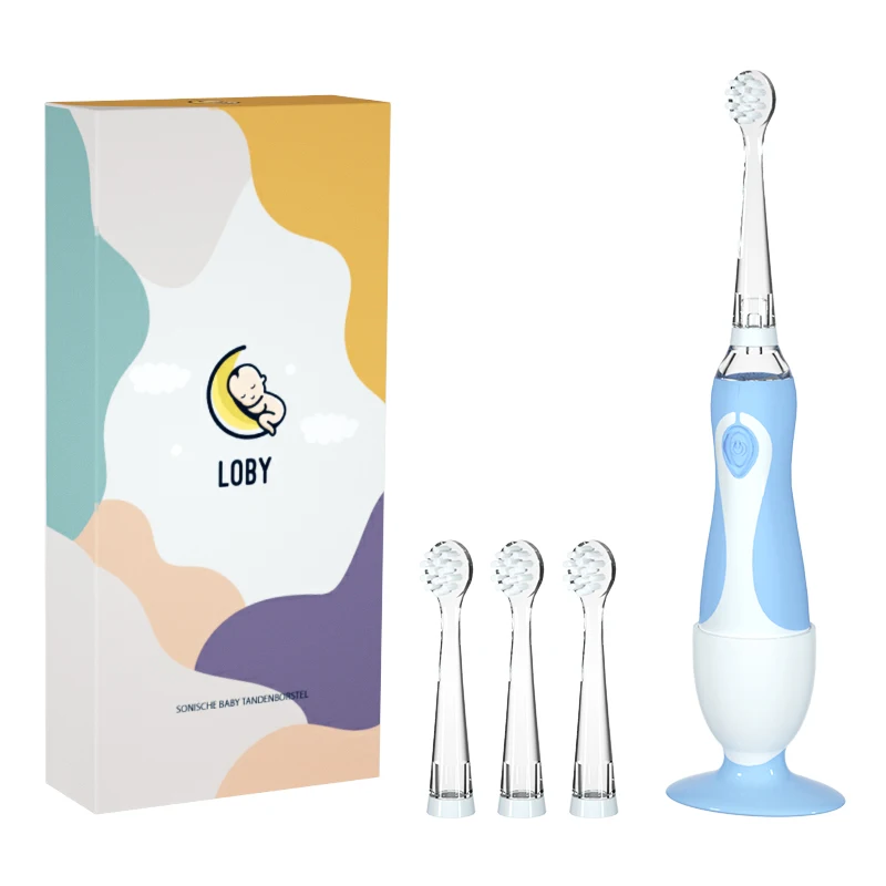 От 0 до 6 лет Детская звуковая электрическая зубная щетка