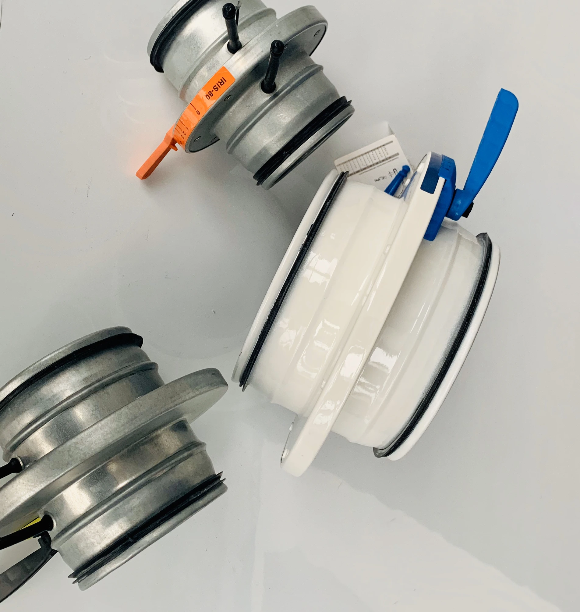 Wholesale Customized Adjustable Iris Damper air volume control damper for round duct