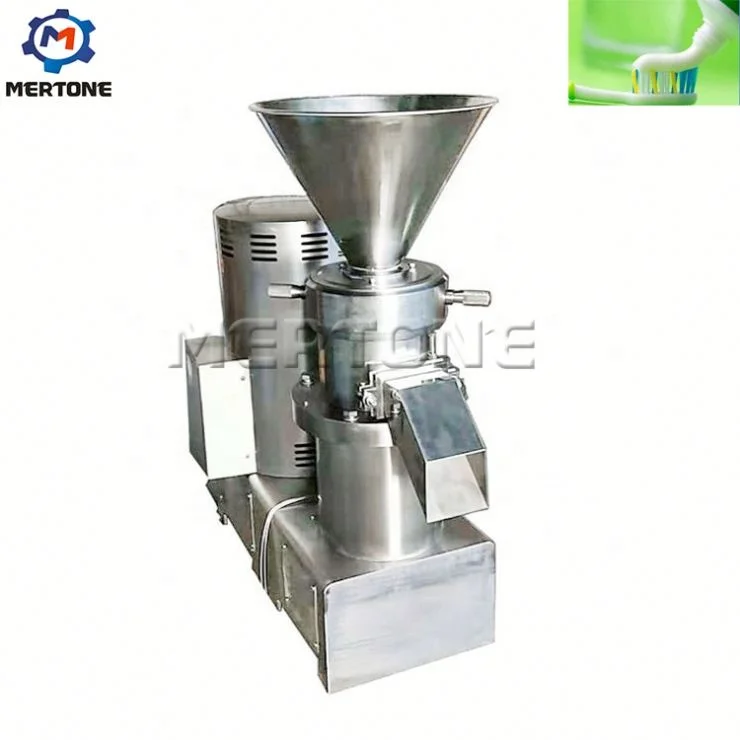 Emulsifying Chicken Bone Sesame cacao beans 500L Colloid Grinder Machine Grinder Mill For Bone Processing