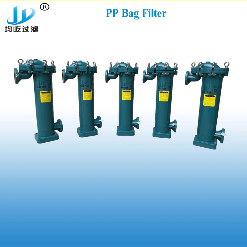 Sea water fine filtration multi cartridge PP plastic filter