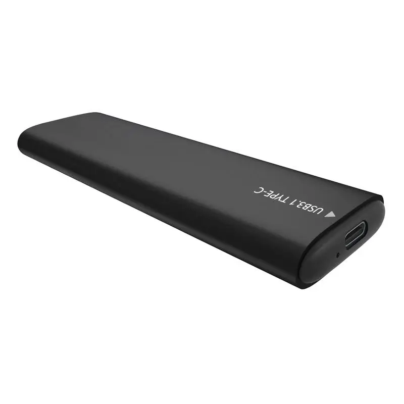 M.2 NVME NGFF SSD Enclosure USB3.1 Gen 2 Type-c (10 Gbps) to (m-key) & (b-key) & (B+M Key) Solid Computer Black Usb Aluminum