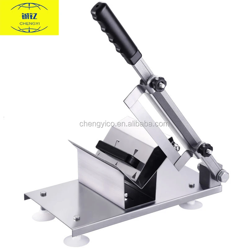 
304 Stainless Steel Manual Frozen Meat Beef Mutton Slicer Handle Meat Cutting Machine 