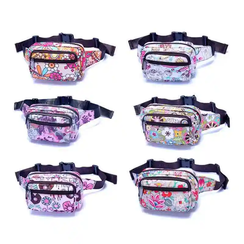 Zhejiang supplier small fanny pack custom cheap men waist bag colorful waist pack