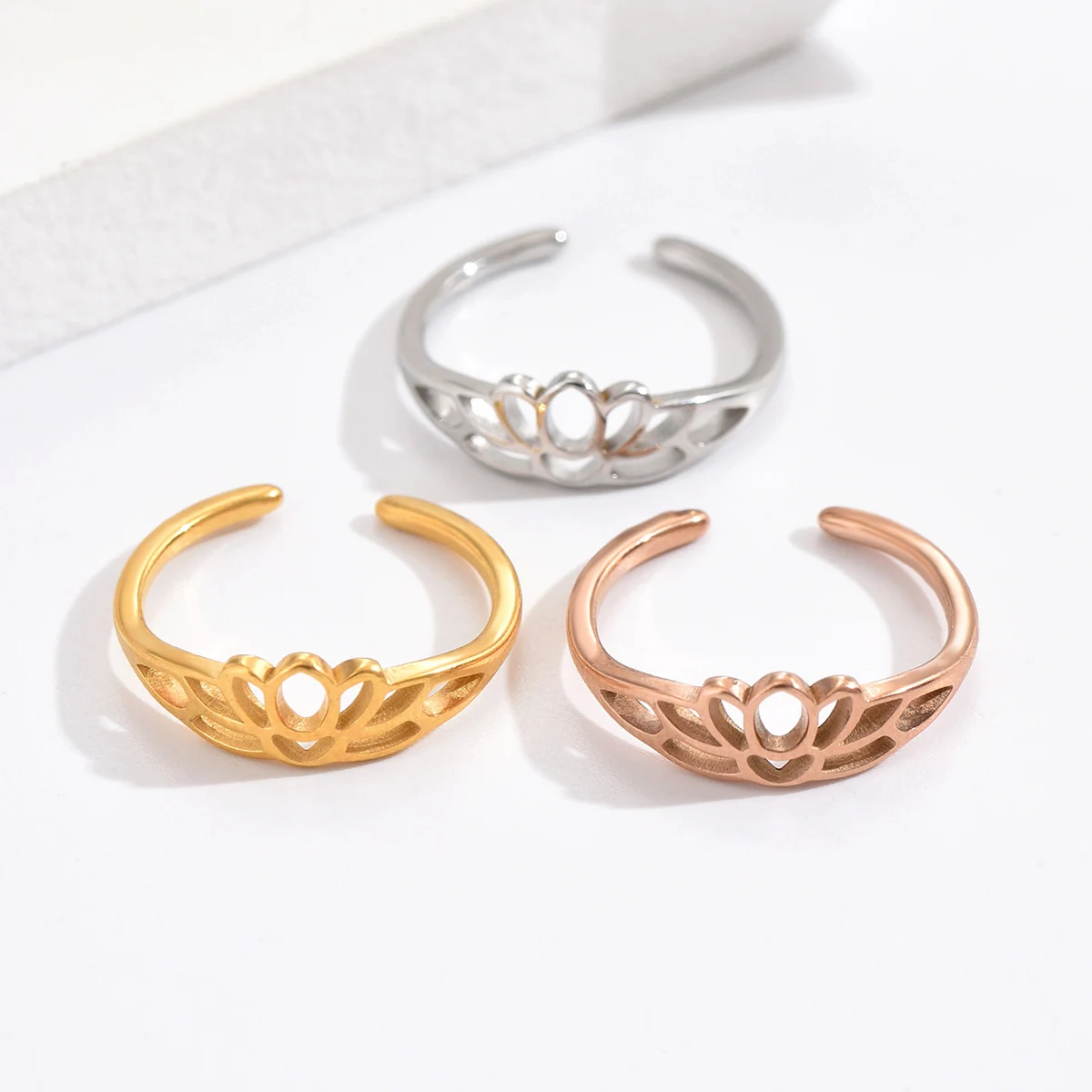 20 Models New Stainless Steel Toe Rings Adjustable for Women Summer Beach Toe Ring Set of Foot Jewelry
