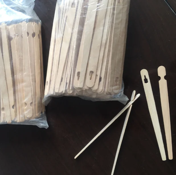 Creative Tableware Natural Disposable Fastfood Chopsticks for Fast Food Shop