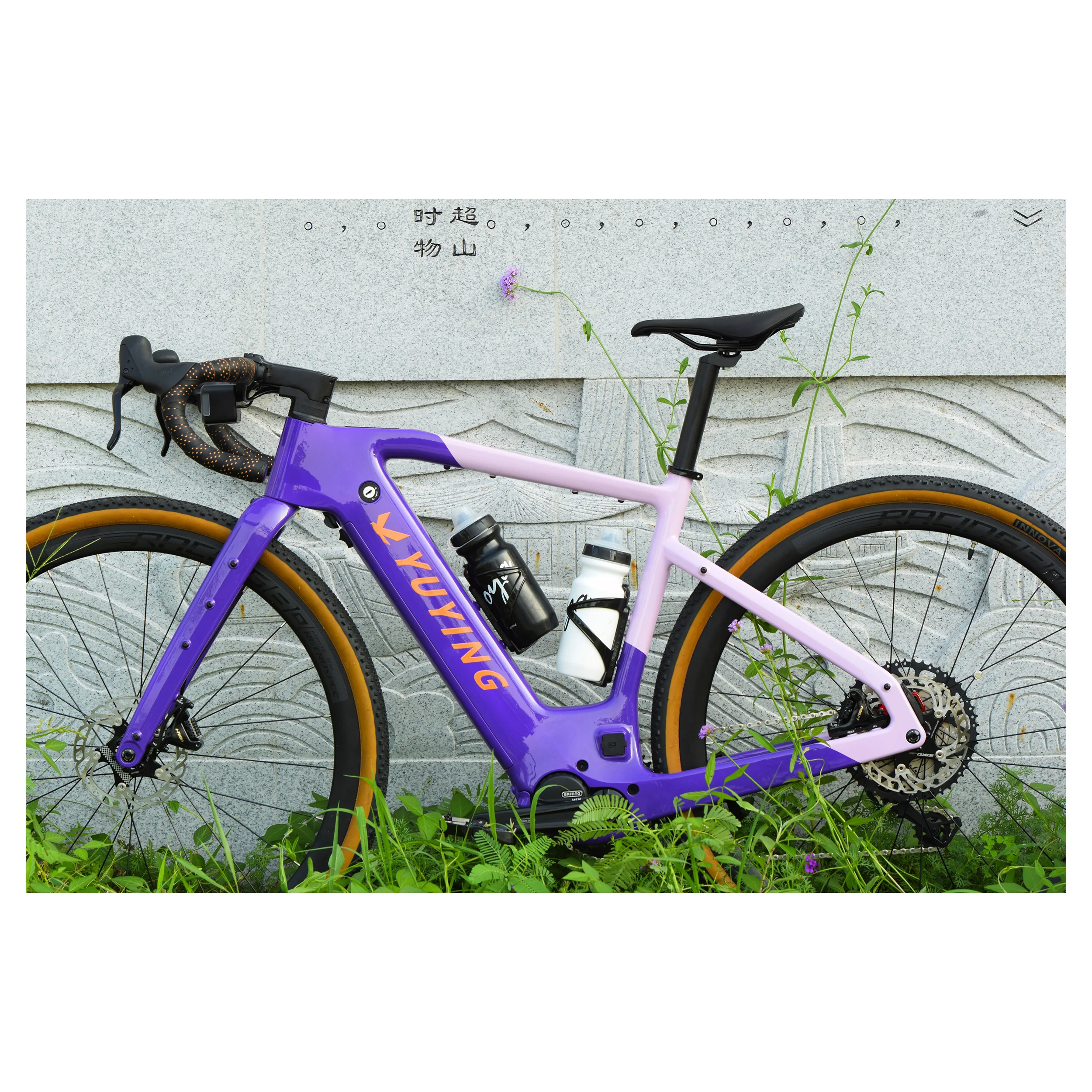 Popular selling mountain bike hydraulic disc brake electric- assist gravel bike for adults bafang mid-motor 250w 36v