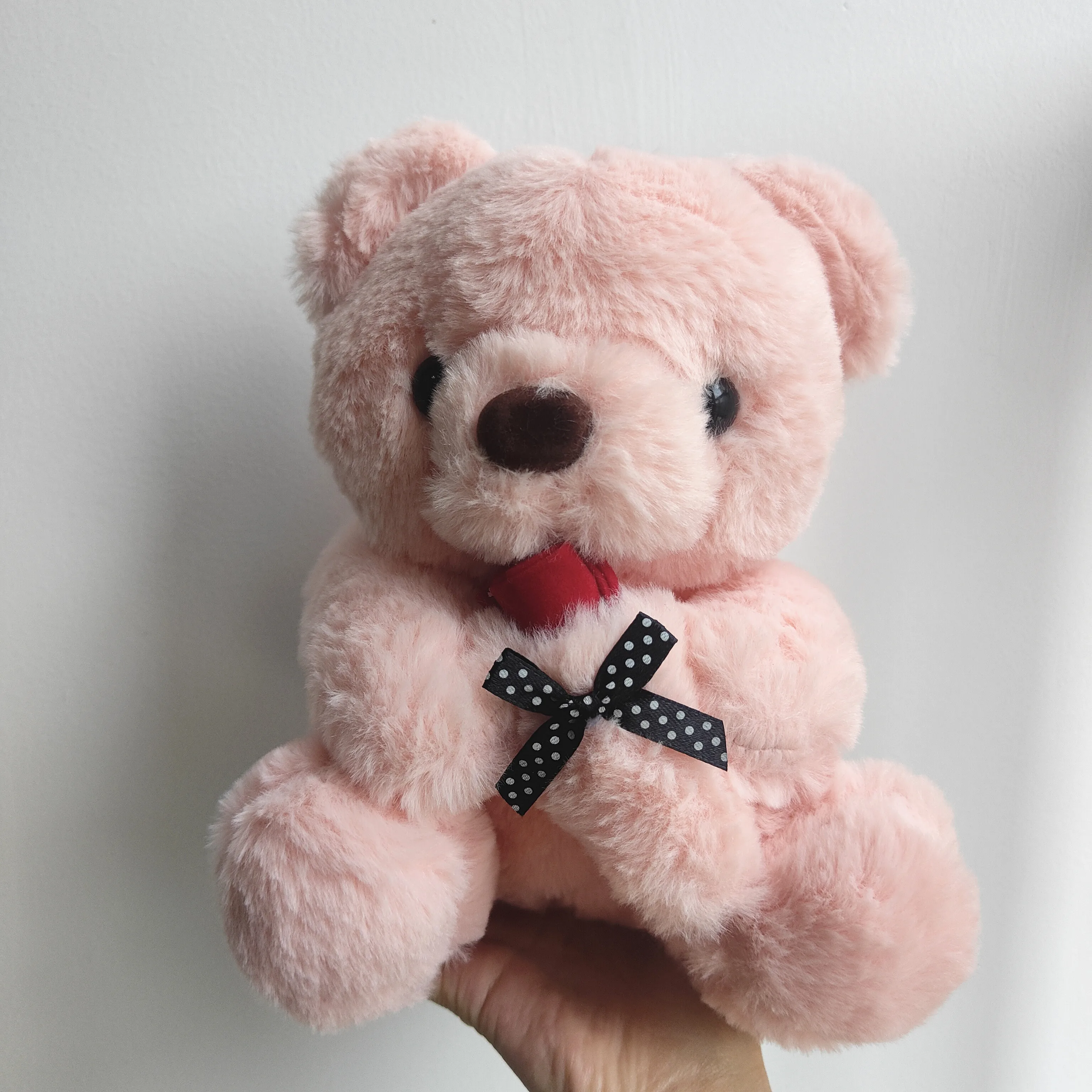 Cartoon Confession Rose Teddy Bear plush Toy 25CM Bear Doll Pillow Stuffed Animals For Valentine Day