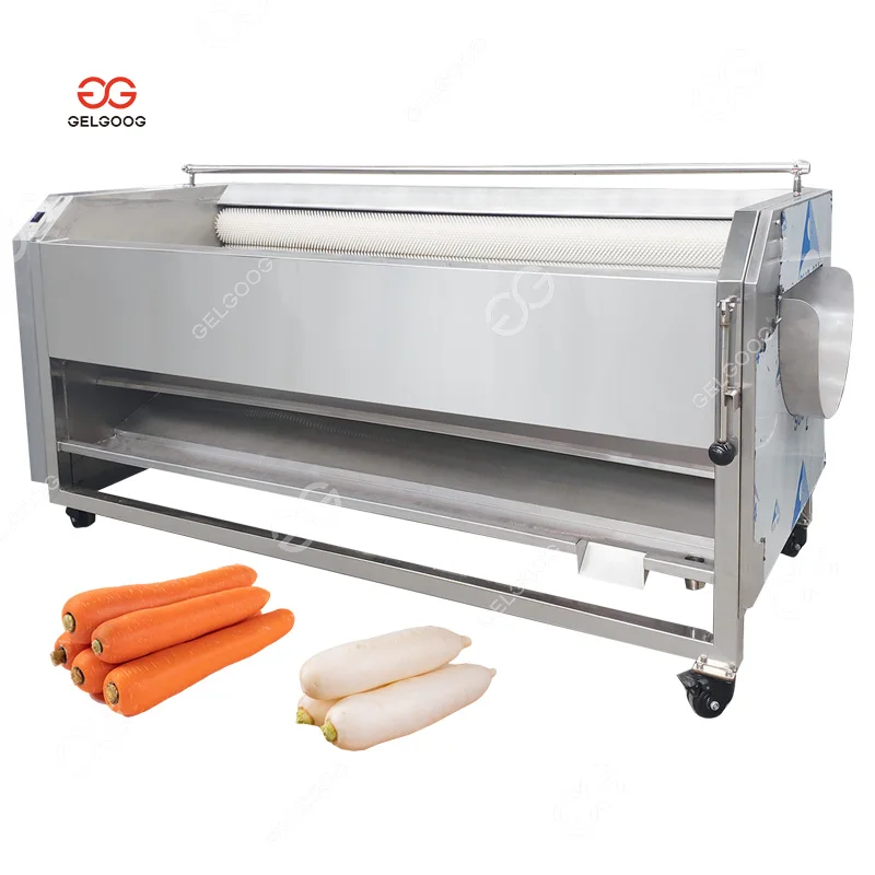Gelgoog Автоматическая Машина для мойки картофеля очищающая кожу Промышленная и очистки имбиря