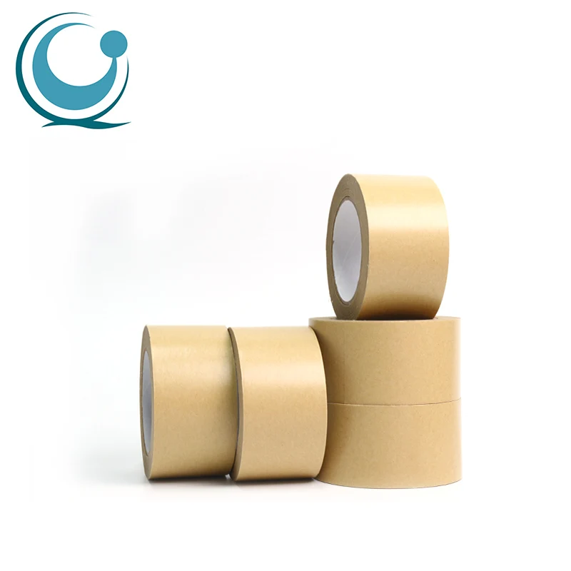 Brown Paper Carton Sealing Gummed Kraft Print Tape
