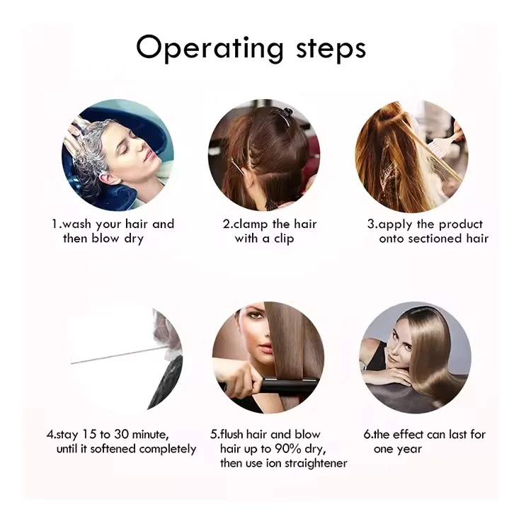 Better Smooth and Nutrition Result Wholesale 1000ml Natural Keratin Protein Gold Straightening Treatment