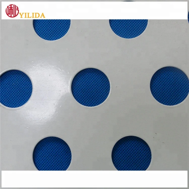 Perforated metal  PVDF aluminum mesh sheet for indoor celling decorative sheet