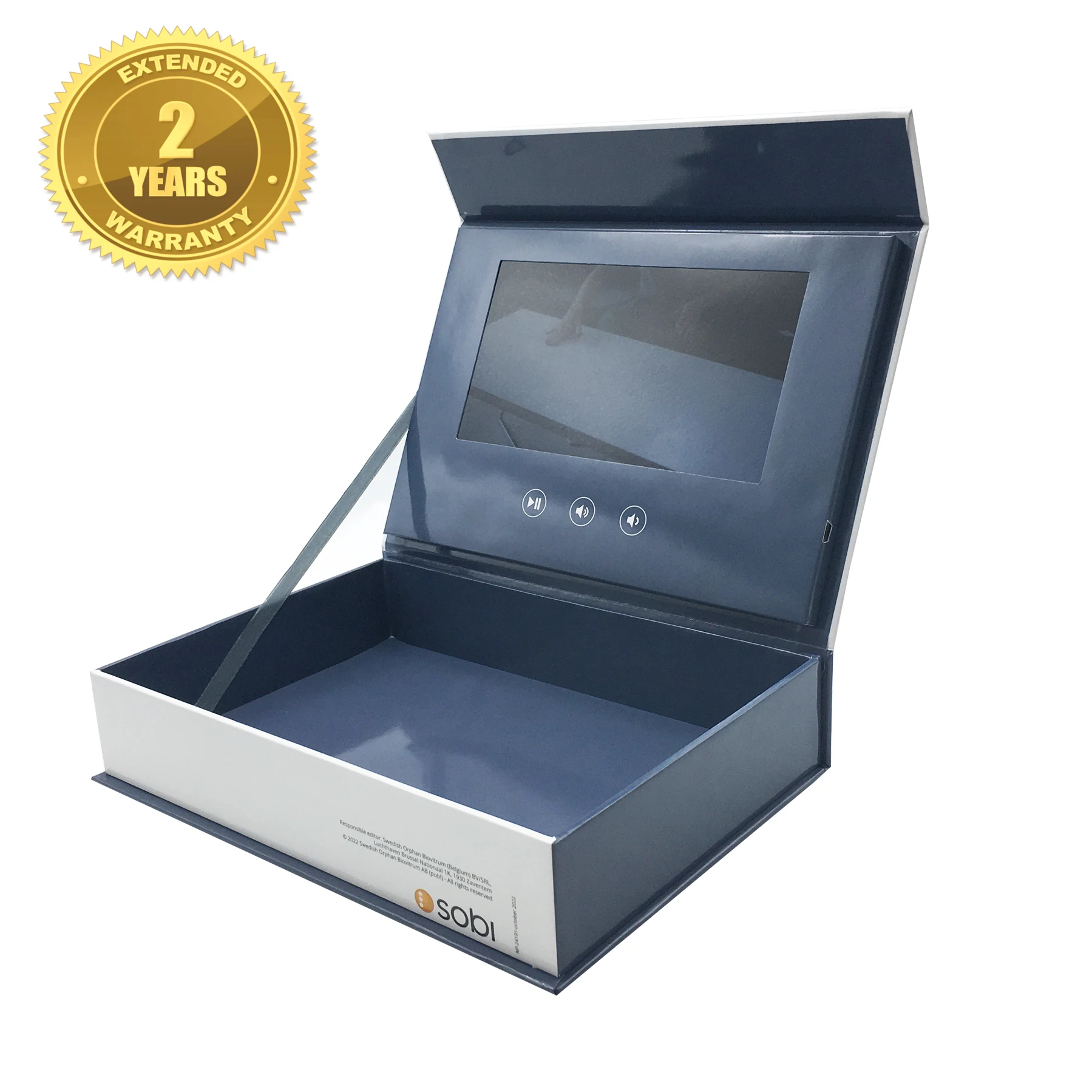 Custom Hard Cover Lcd Video Gift Box, Quality Guarantee Lcd Video  Box, Hot Sale Lcd Screen Gift Box