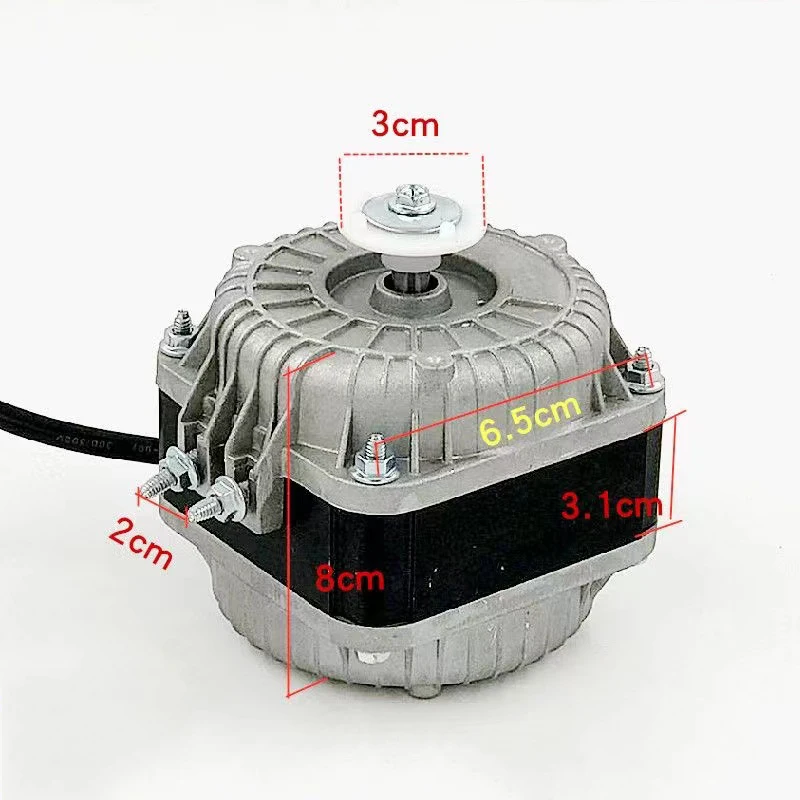 Special motor for freezer refrigeration