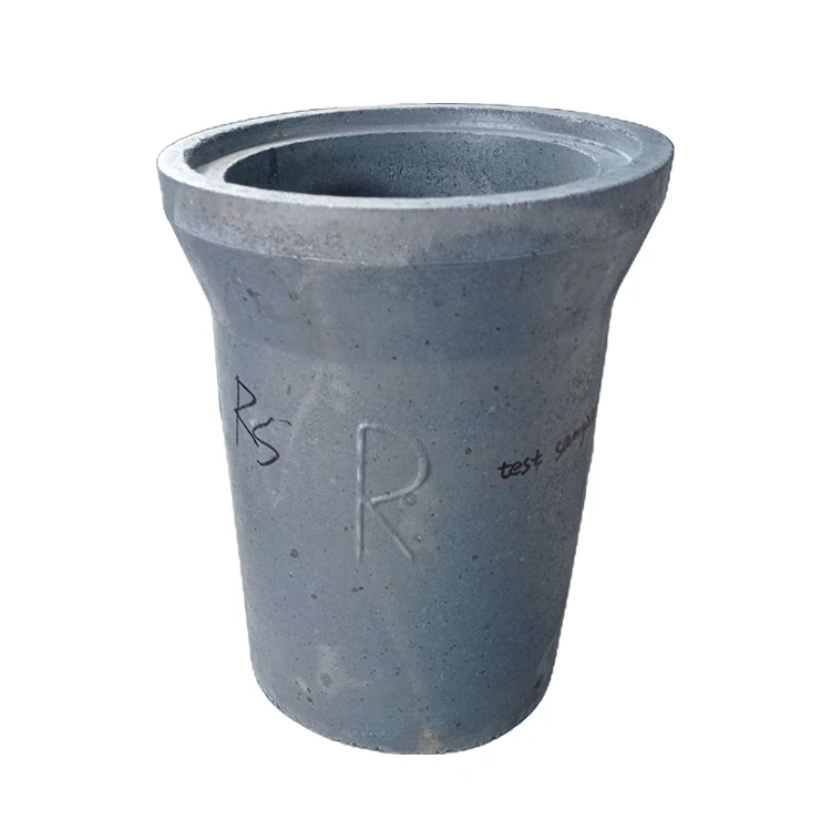Factory price refractory Silicon carbide sagger 98% SiC graphite crucible