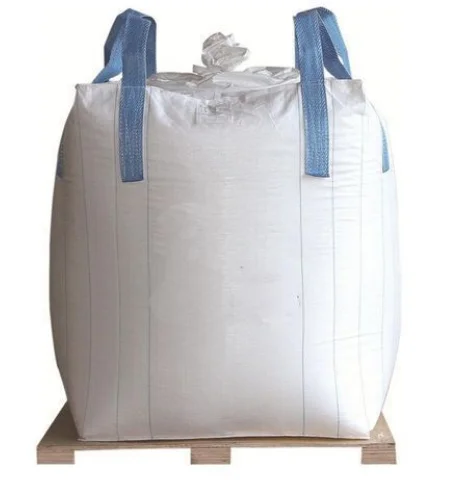 1.5 ton jumbo bags silica with UV / limestone sand polypropylene big bags /sacks with PE liner