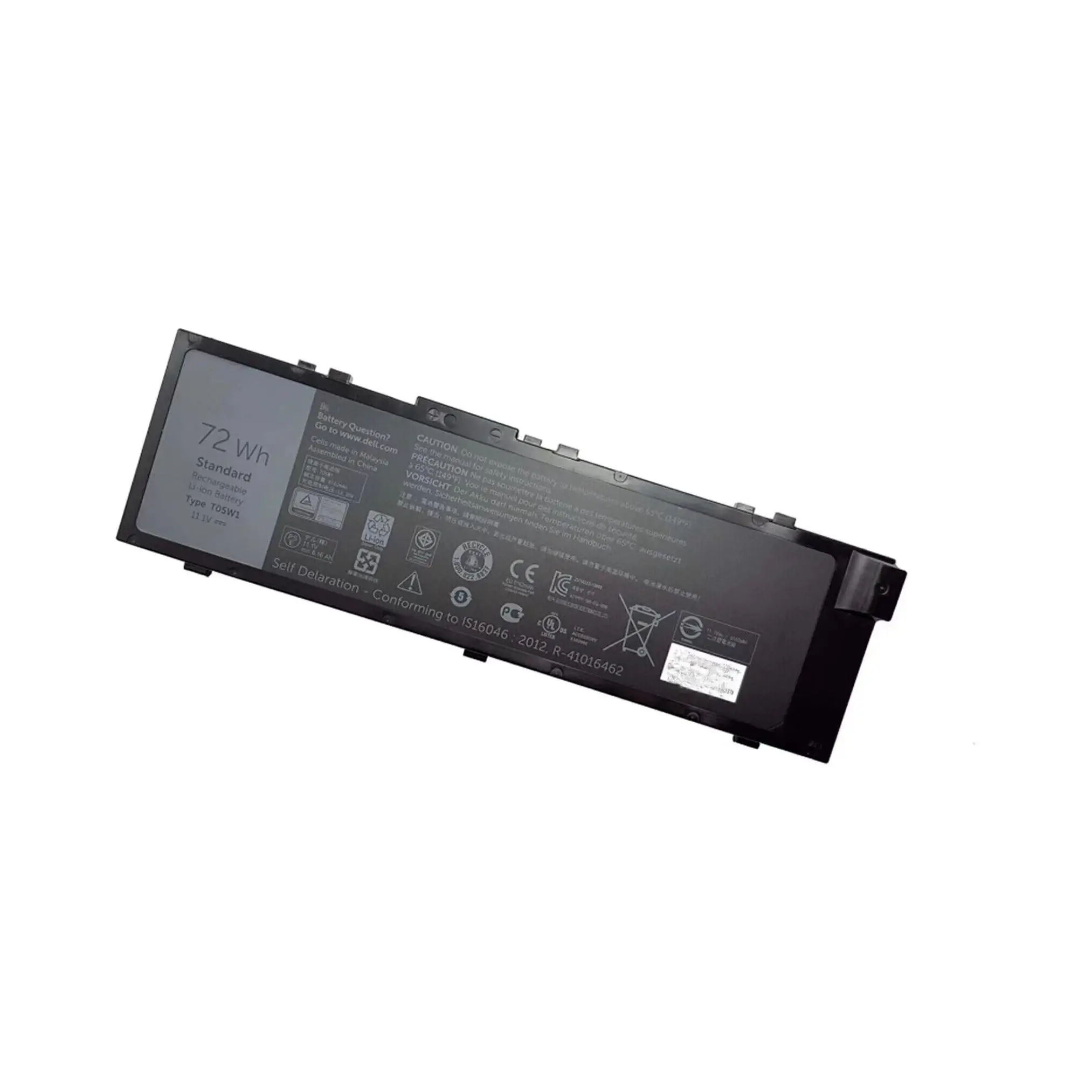 Аккумуляторная батарея для ноутбука 72Wh T05W1 батарея для точного 7510 Dell P53F P53F001 7710 P29E P29E001 11.1Vh