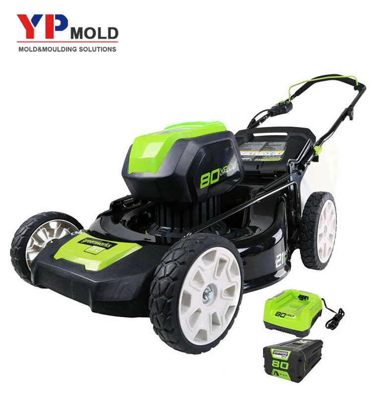 OEM Custom Injection Mold Plastic Lawn Mower Hot ABS PVC PP Manufactured Injection Mold Manufacturer Cold Polished Grass Cutter