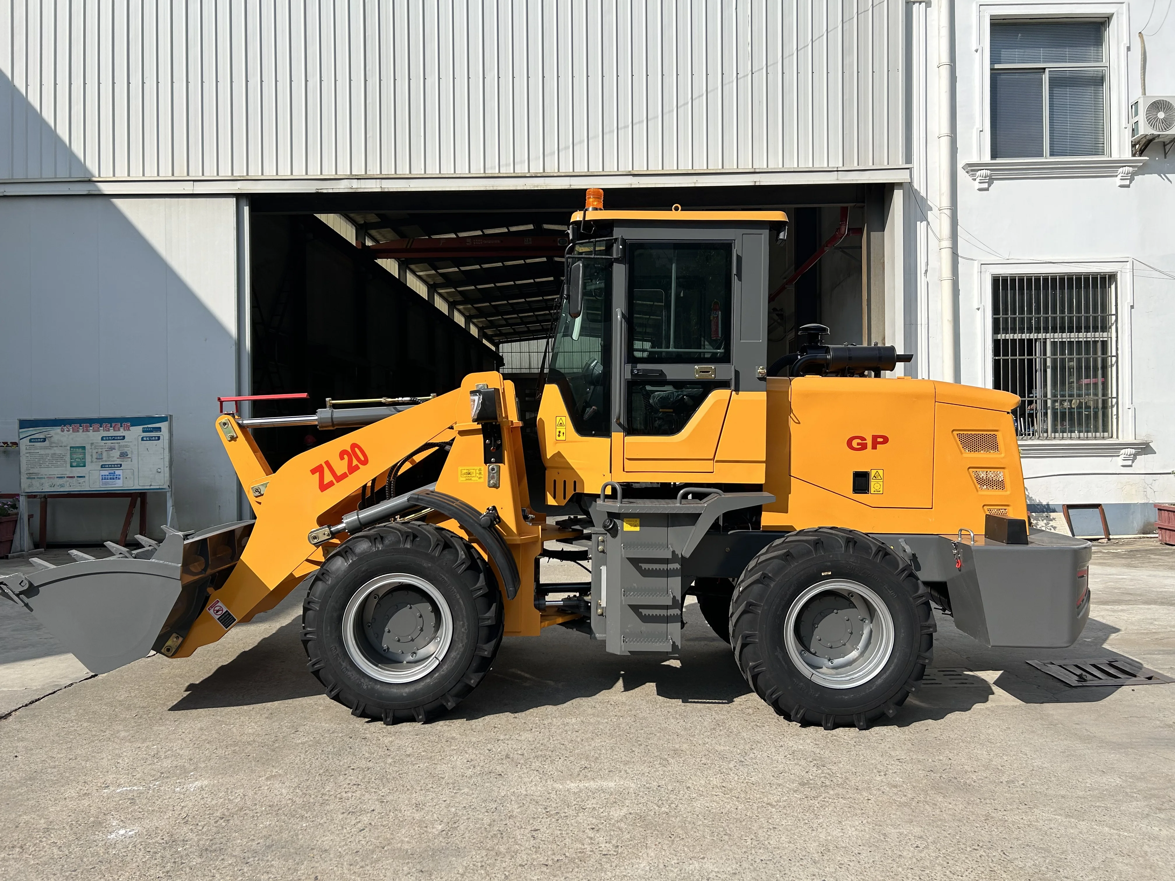Lasting 2000kg Wheel Loader Front End Loader New Model Best Price