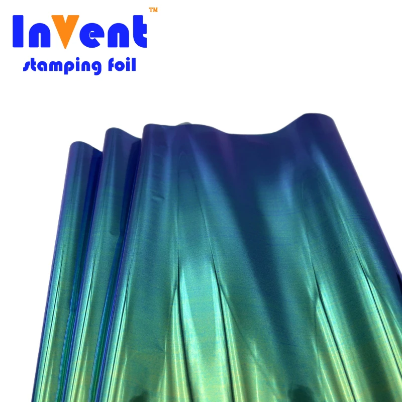 INVENT FOIL Customized Toner Reactive Foil Multifunctional UV Digital Printing  Hot Stamping Foil rolls