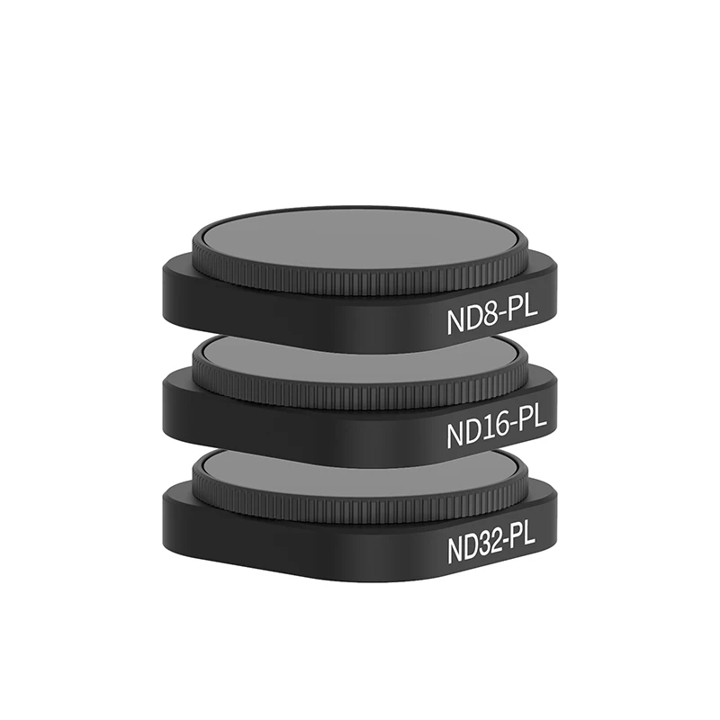 Camera Lens Filter 3pcs ND8/PL ND16/PL ND32/PL Lens Filter For GoPro 9 Polarizer Lens Filter For GoPro Hero 9 camera