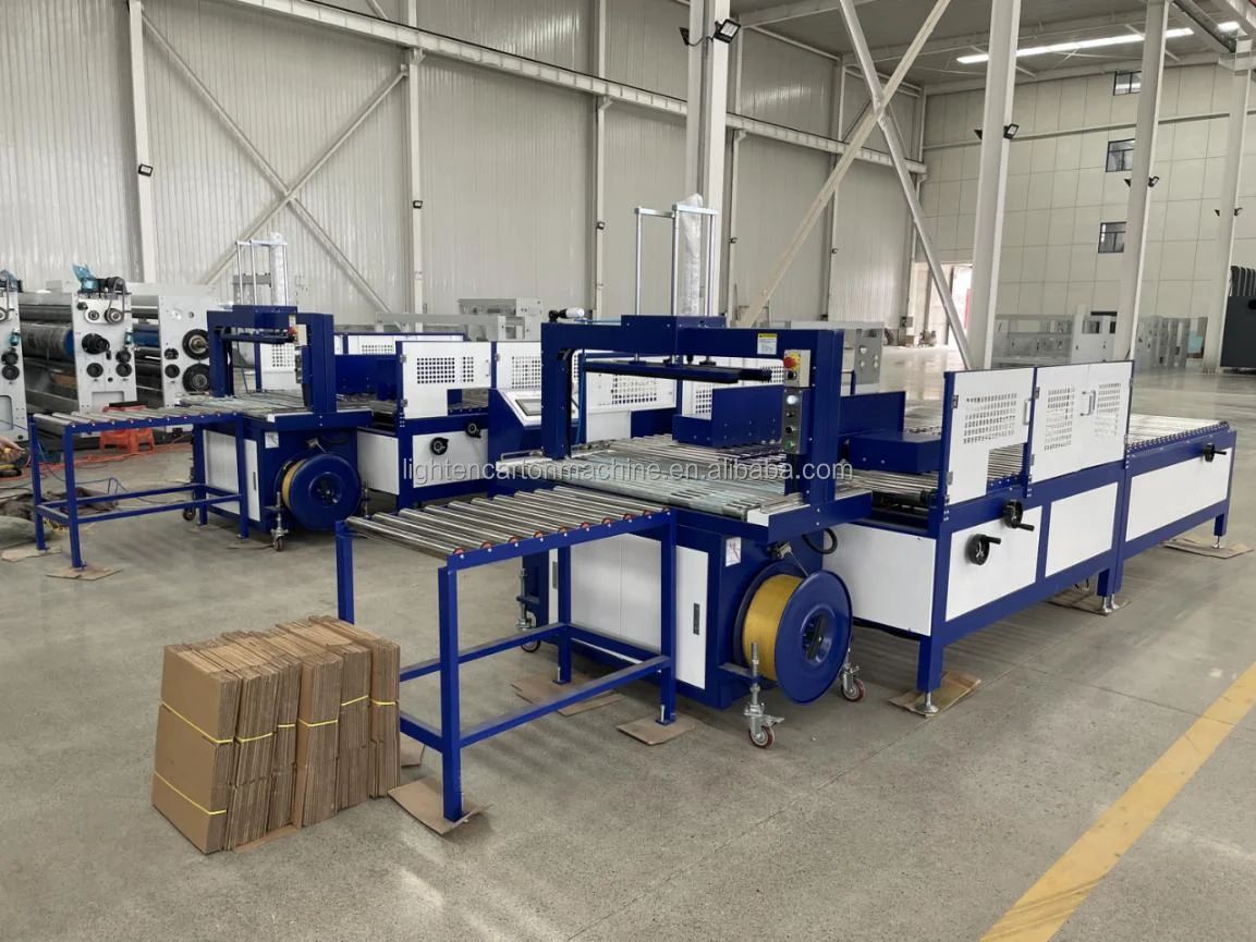  Automatic carton box folding gluing machine --carton