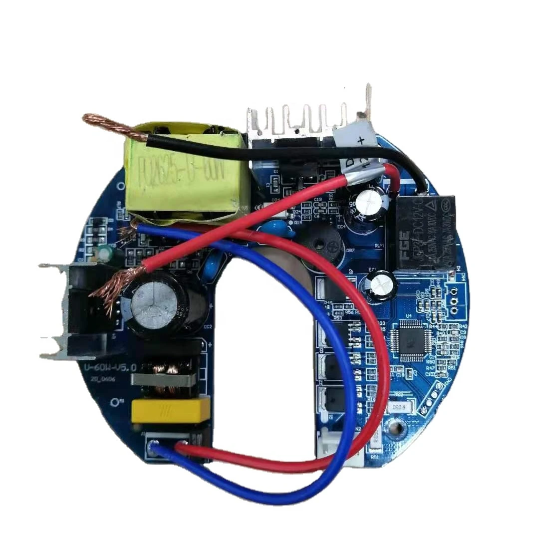 Hot Sell 60W Ceiling Fan Control Circuit Boards Brushless Fan PCB With Remote Cable AC DC Ceiling Fan PCB & PCBA