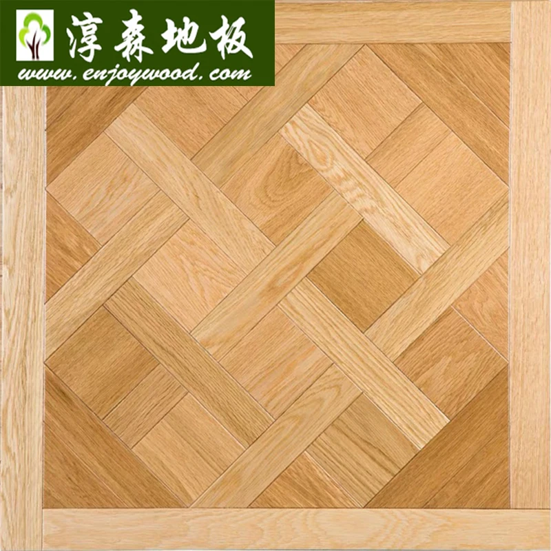 Многослойный инженерный квадратный паркетный пол Treesen Версаль, деревянная панель, деревянный паркет Шантильи