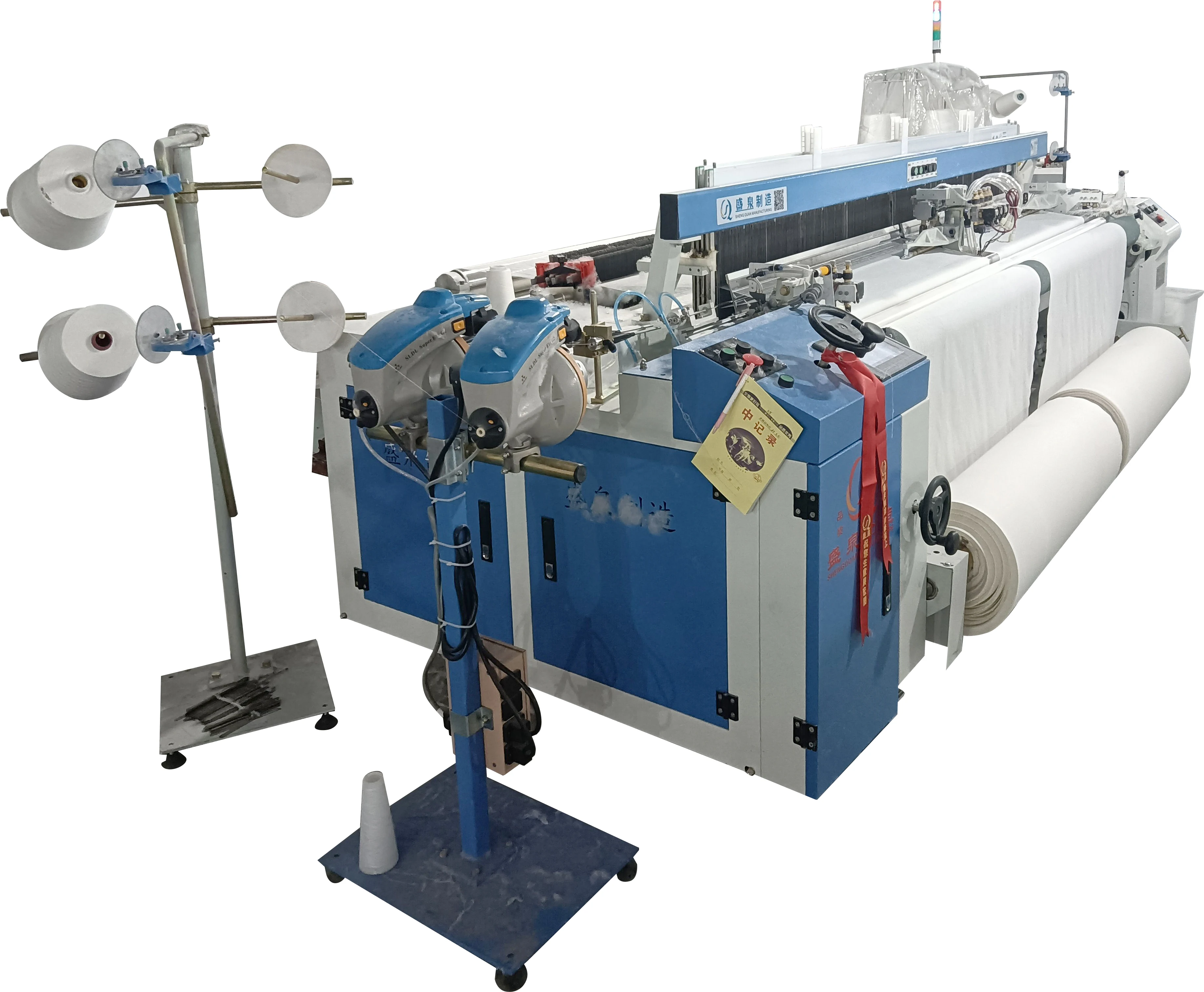 high speed medical leno gauze bandage air jet loom making machine