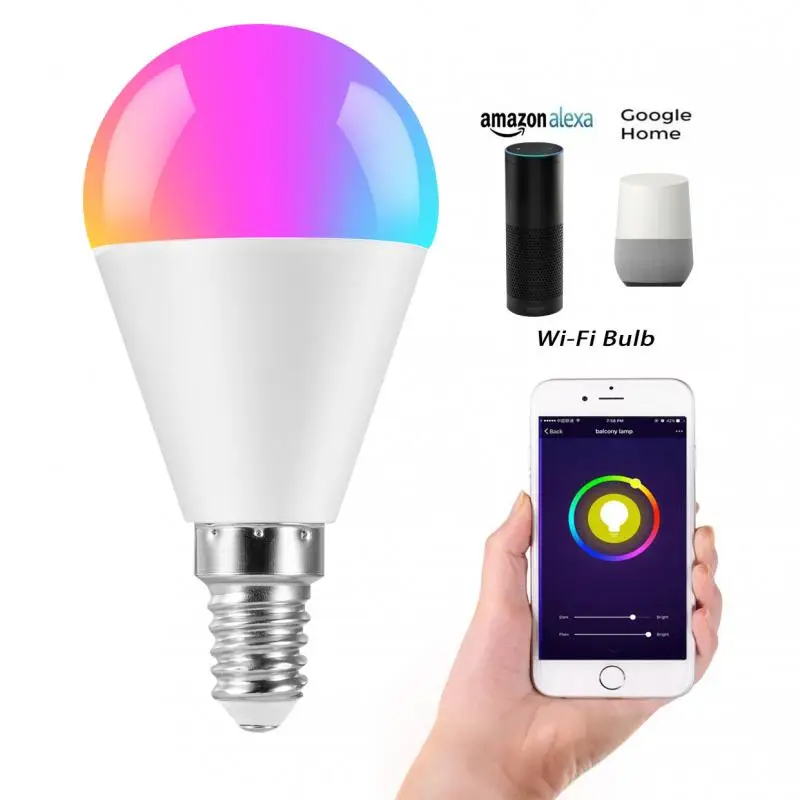 
Chaoran High Quality IFTTT Smart Home Smart WiFfi RGB Bulbs 240V Google Home Led Bulbs 