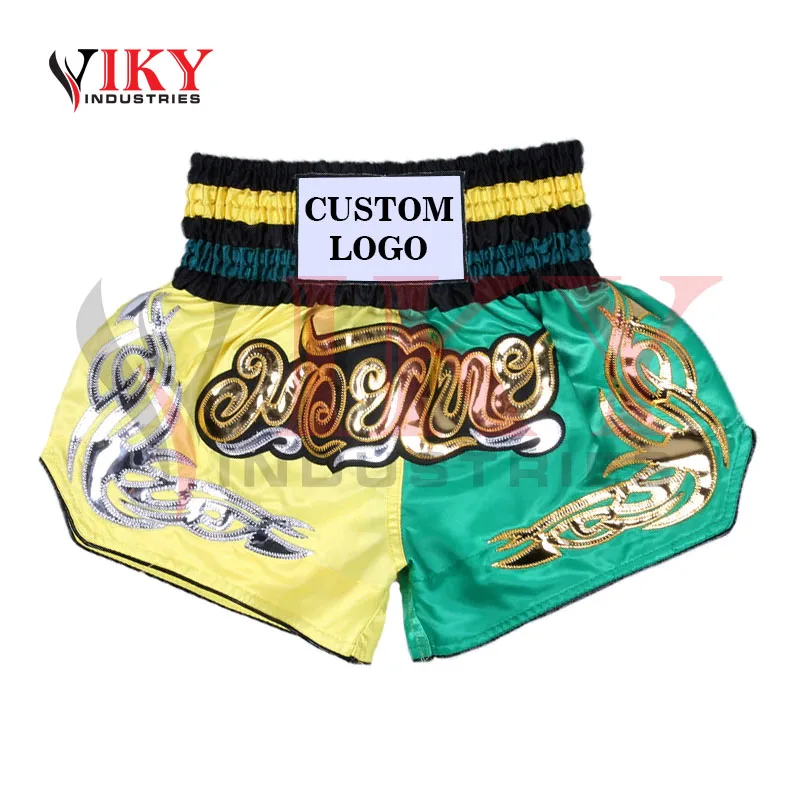 Wholesale Plain Stretchy Fight Mma Kick Boxing Muay Thai Shorts