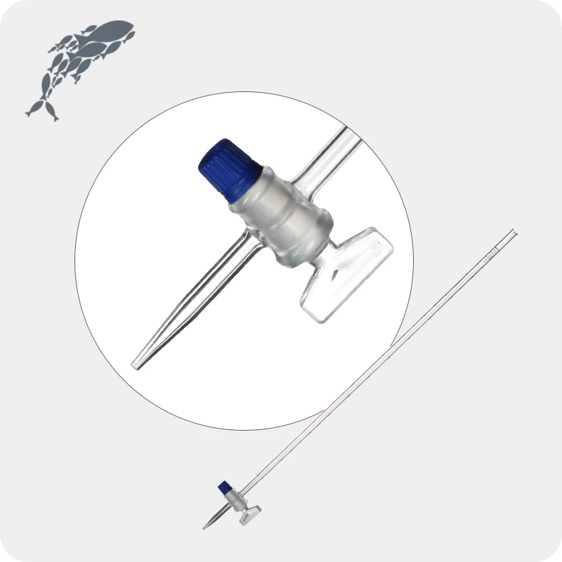 JOAN LAB 10/25ml Glass Burette With PTFE Stopcock